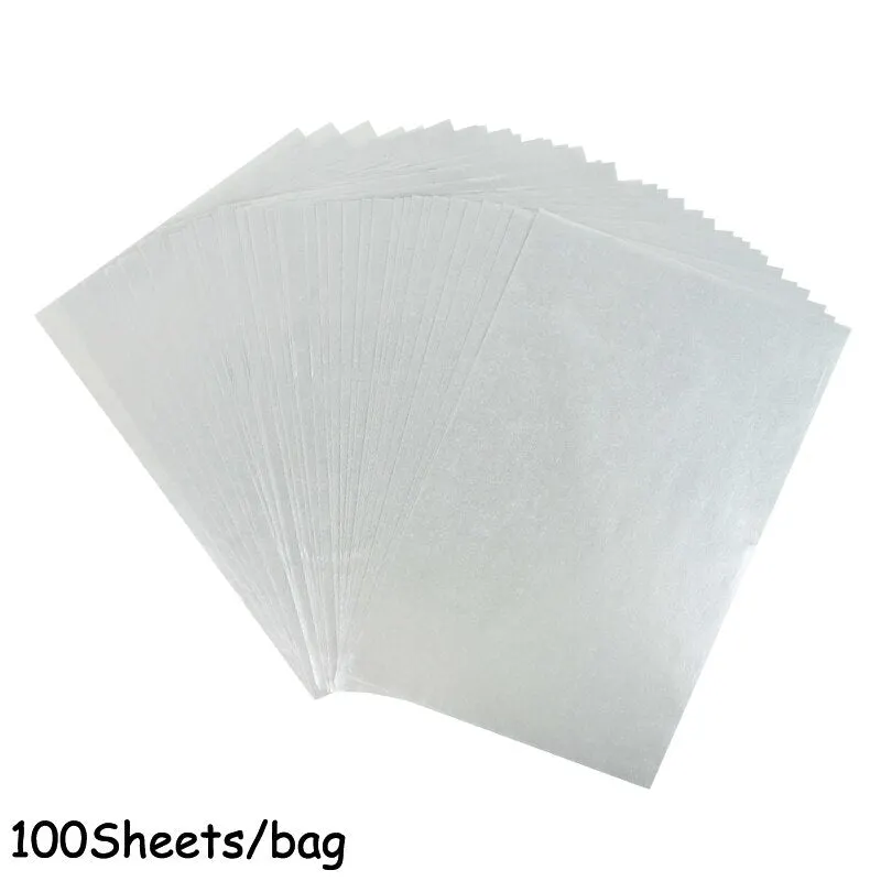 100Sheets A5 Gift Wrapping Paper Retro Multicolor Tissue Paper Bookmark Floral Gift Packaging Material Birthday Party Decoration