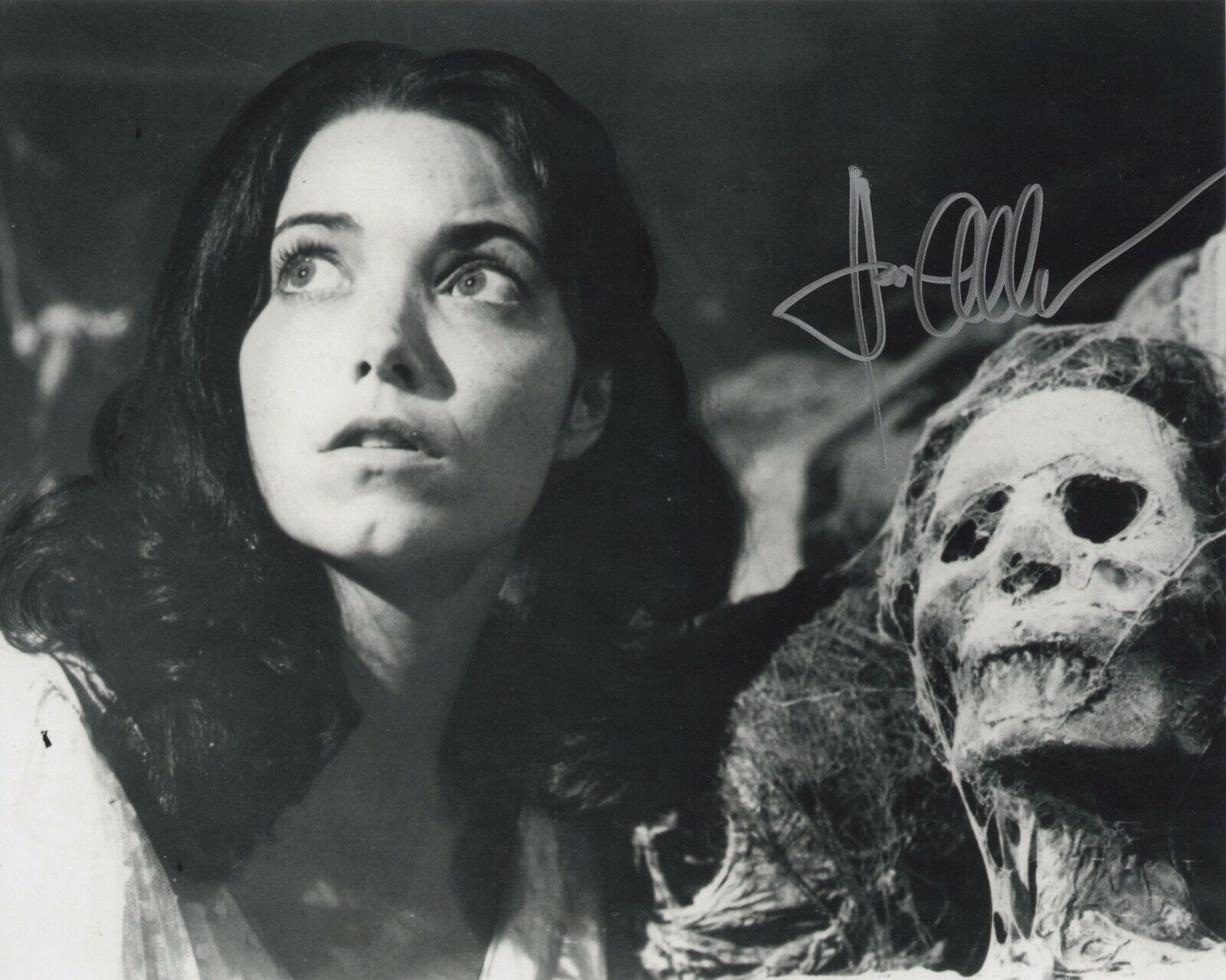 KAREN ALLEN SIGNED AUTOGRAPH INDIANA JONES MARION 8X10 Photo Poster painting #3