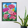 Diamond Painting-DIY Crystal Rhinestone Butterfly Flower