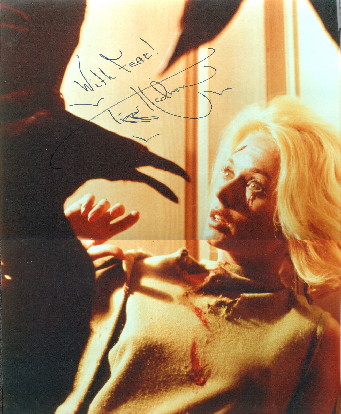 Tippi Hedren 1930- genuine autograph signed Photo Poster painting 16x20