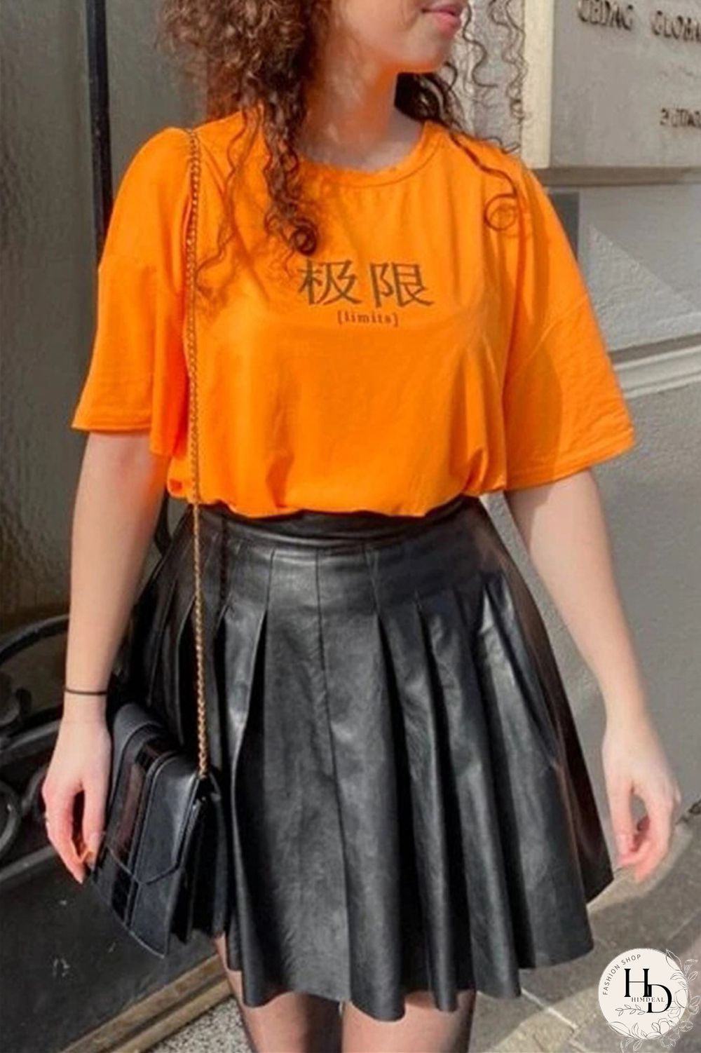 Burgundy Fashion Casual Solid Regular High Waist Pleated Skirt