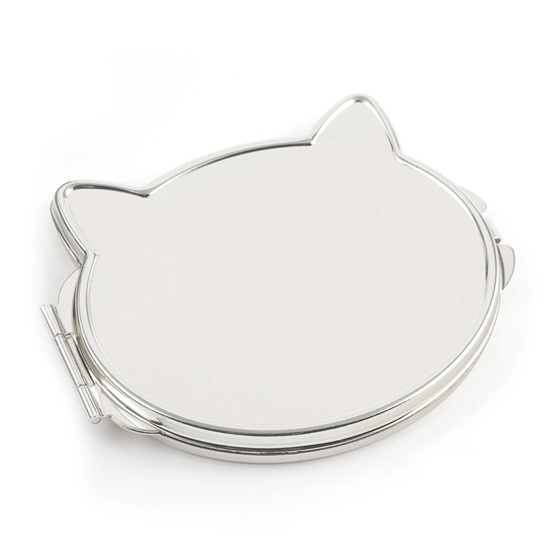 Minimalist Geometric Pu Leather Glass Iron Mirror 1 Piece