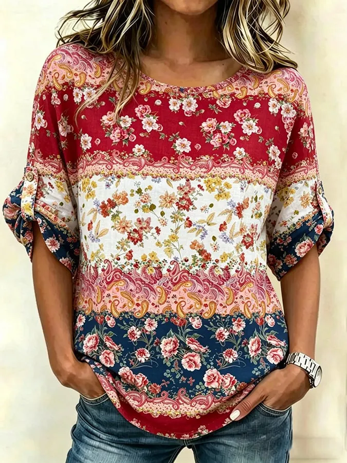 Women's American 250th Art Print Shirt 