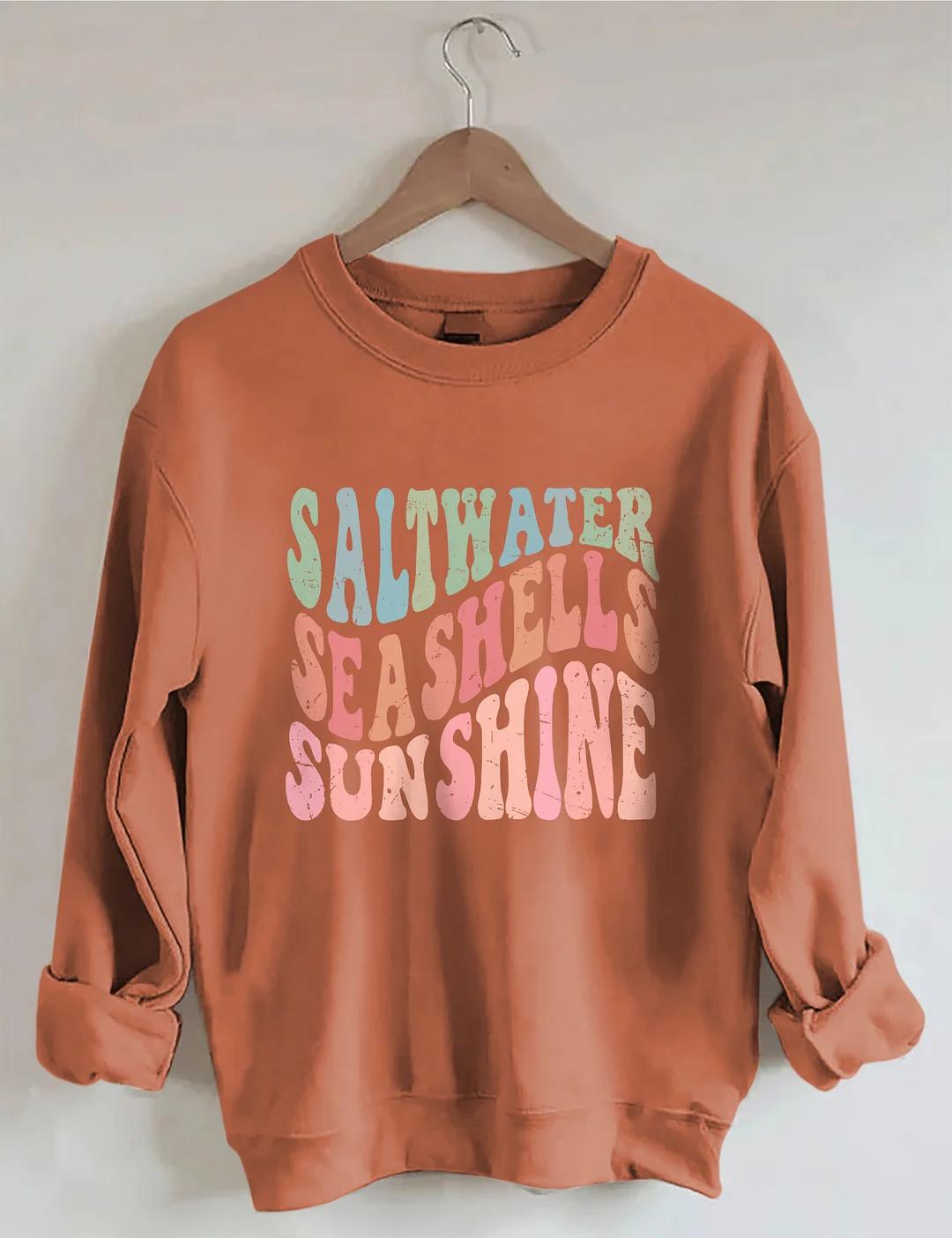 Saltwater Seashells Sunshine Sweatshirt