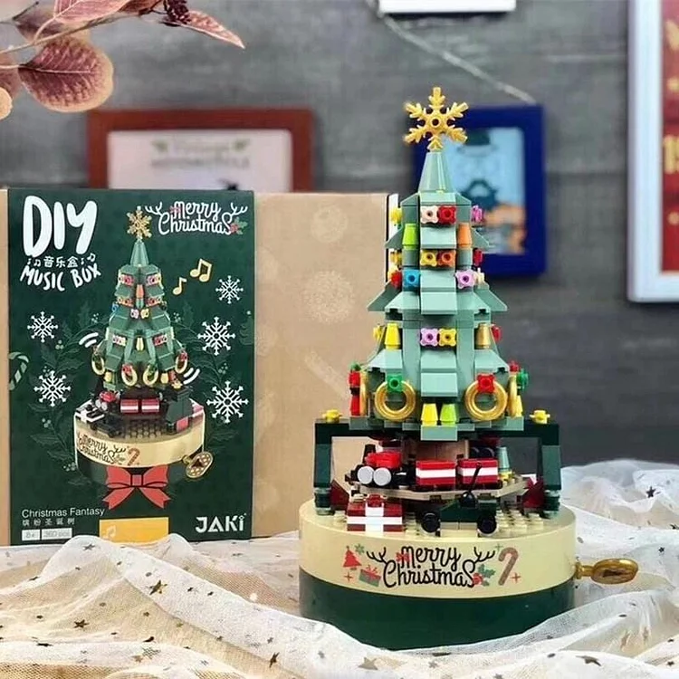 DIY Christmas Tree Building blocks with Music