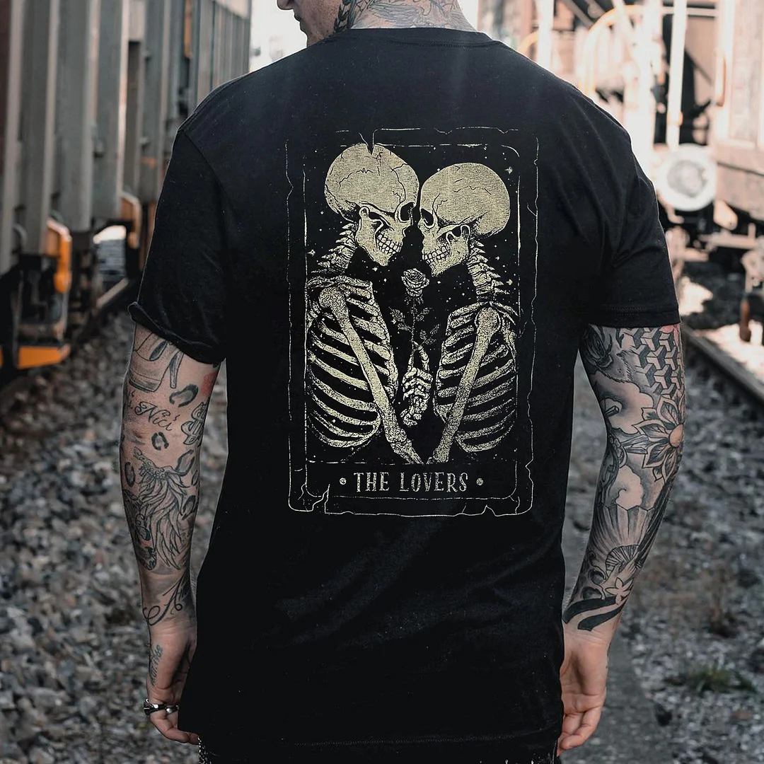 The Lovers Printed Men's T-shirt -  