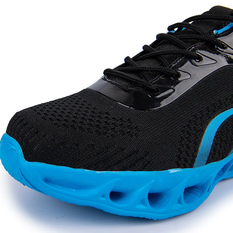 Softsfeel Women's Relieve Foot Pain Perfect Walking Shoes - Black Blue