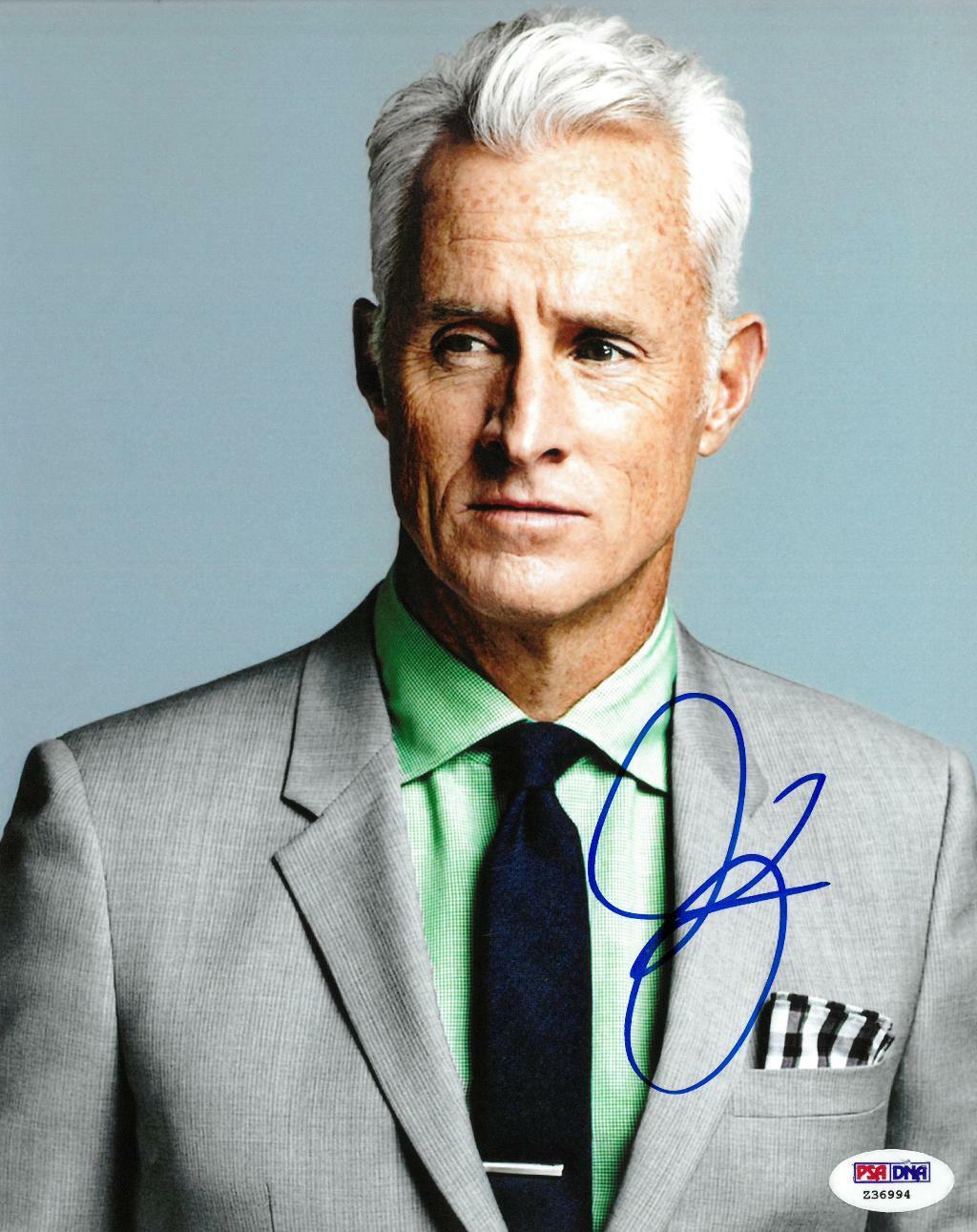 John Slattery Signed Mad Men Authentic Autographed 8x10 Photo Poster painting PSA/DNA #Z36994