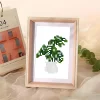12pcs Mini Square Diamond Painting -Plant