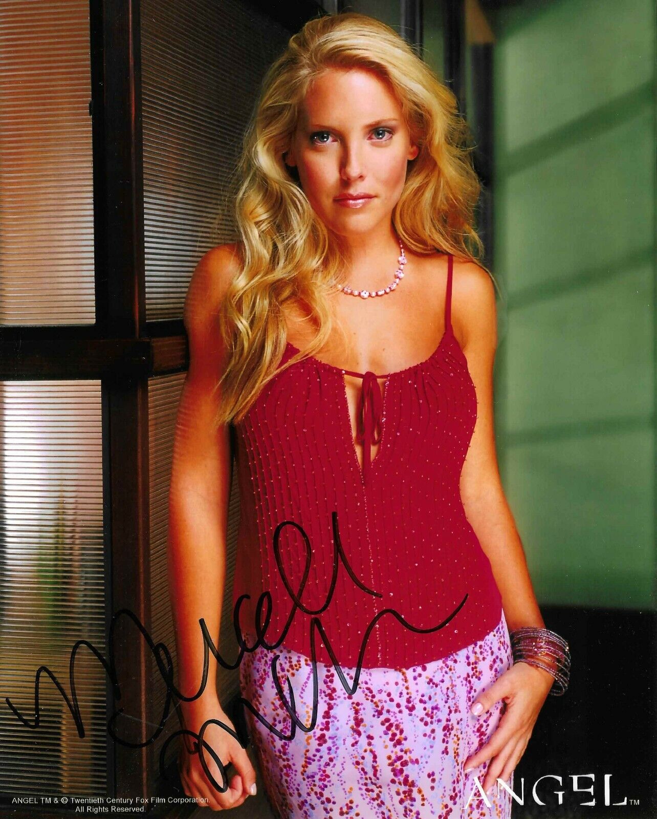 Mercedes McNab autograph - signed Angel Photo Poster painting - Buffy