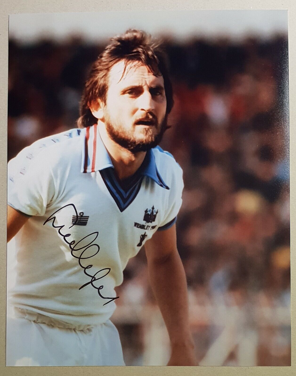 Frank Lampard snr hand-signed 10x8 Photo Poster painting pictured playing for West Ham