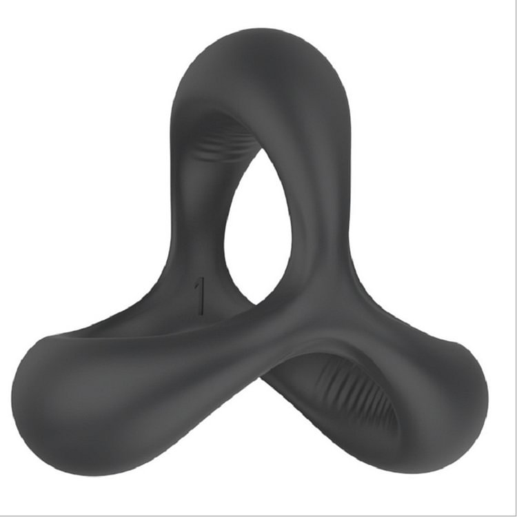Silicone Penis Ring Rose Toy