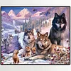 Wolf - Round Drill Diamond Painting - 50*60CM - Large Size