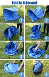 Outdoor shower shade pop-up tent, camping hiking fishing picnic instant privacy tent, camp bathroom outdoor changing tent