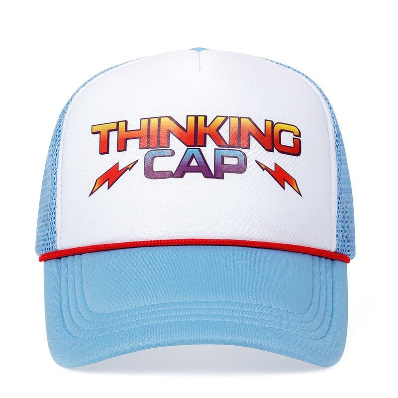 Letter Mesh Peak Cap 