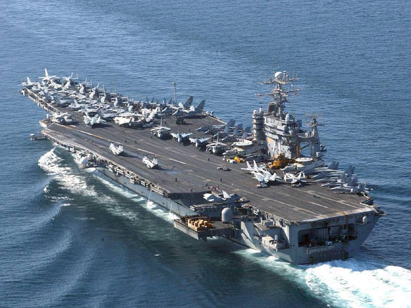 USS THEODORE ROOSEVELT 8X10 Photo Poster painting CVN-71 NAVY US USA MILITARY AIRCRAFT CARRIER