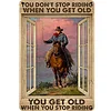 Cowboy - Vintage Metal Signs - 20*30cm - Western