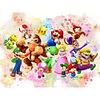 (Big Size)Super Mario Brothers - 11CT Stamped Cross Stitch - 45*60cm