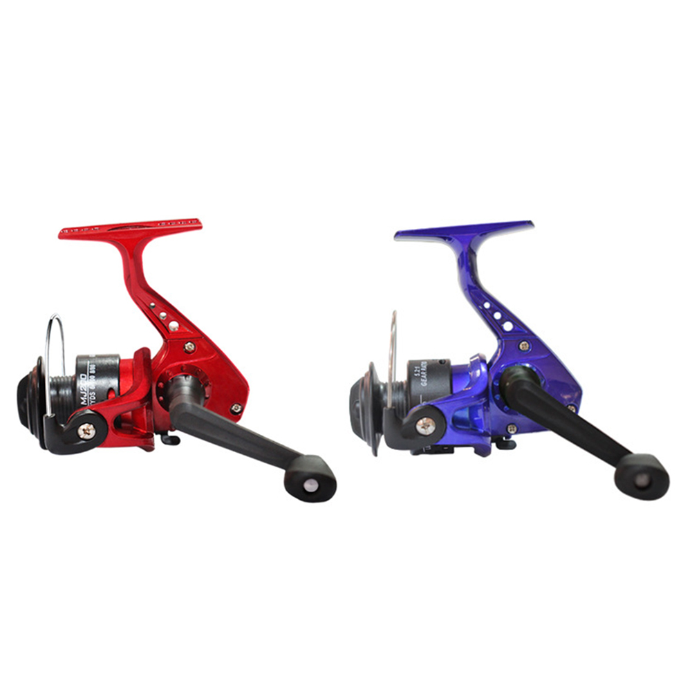 

3BB Metal Spool Spinning Reel Smooth Casting Wheel for Saltwater Fishing, Red, 501 Original