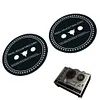 2 PCS Trident / NAB Adapter Spacer Silicone 0.9MM for Revox Studer Revox/Teac