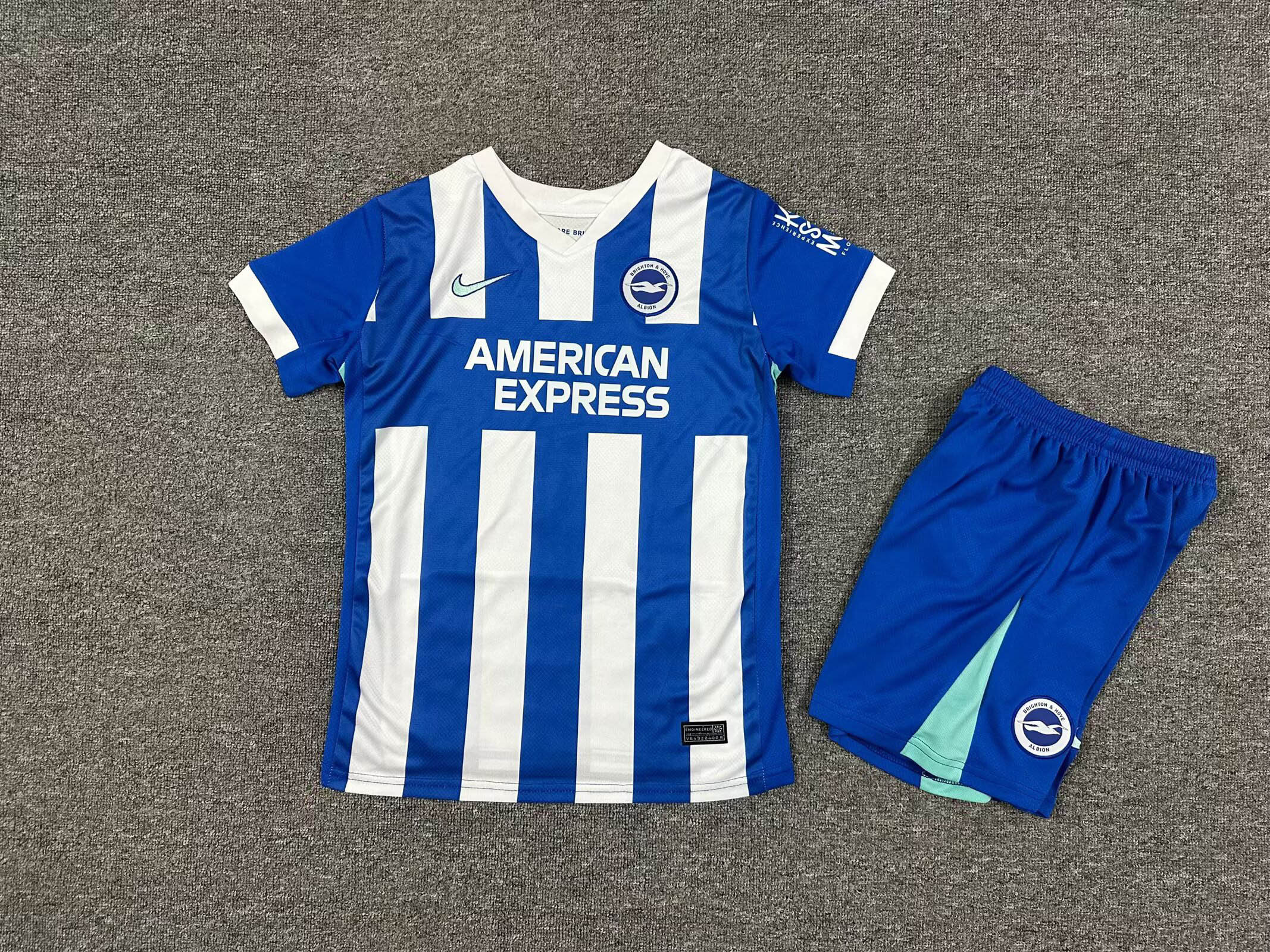 2025-2026 KIDS Brighton Home Football Shirt 1:1 Thai Quality- Maxi Kit