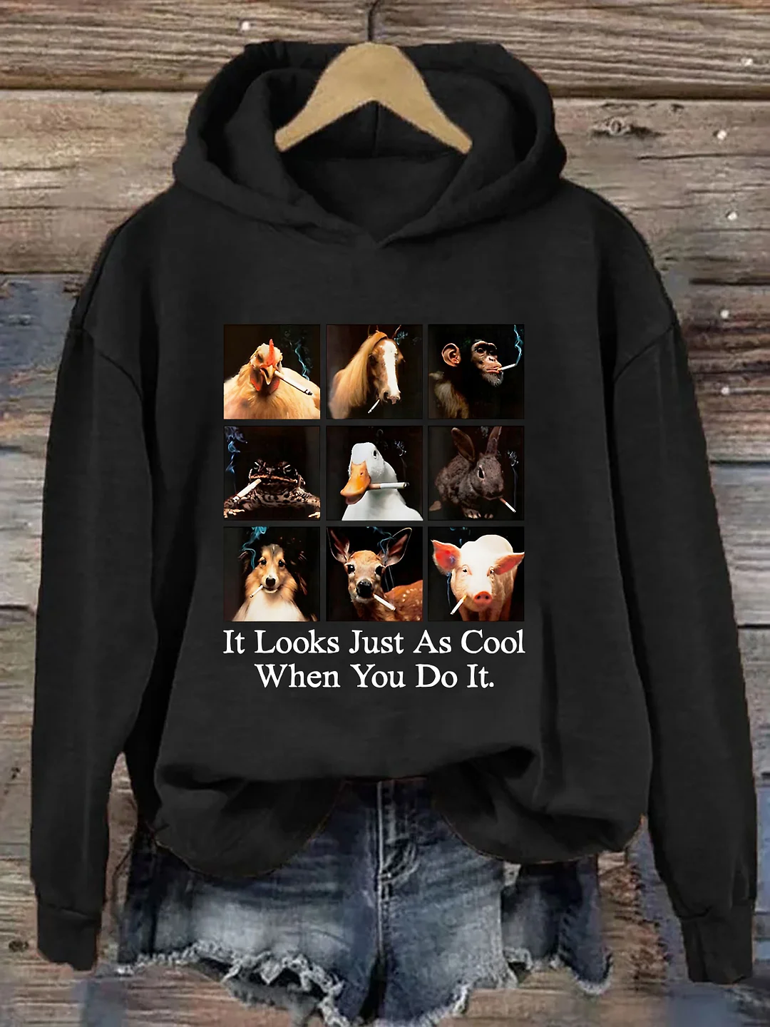 It Looks Just as Cool When You Do It Hoodie