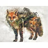Diamond Painting -DIY Round Drill Fox