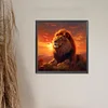 (50*50cm)Lion - Full Round Drill Diamond Painting