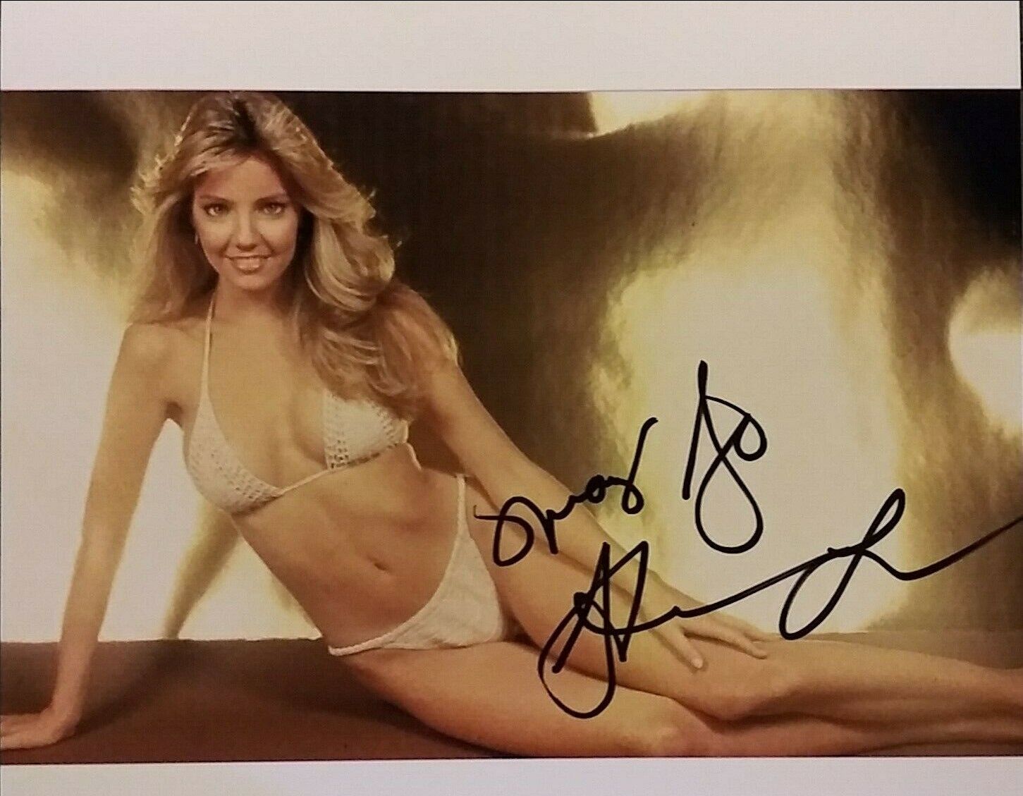 Heather Locklear signed 8x10