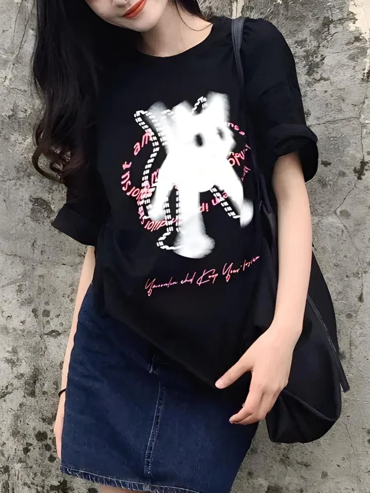 Brownm Cat Tee