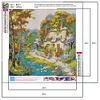 Village View - Full Round Diamond Painting