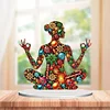 Yoga Schönheit - 5d DIY Basteln Ornament
