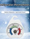 Kitchen Digital Scale Refrigerator Thermometer with Indicator for Home