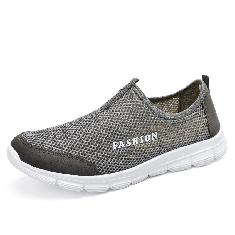 Mesh Casual Shoes Lightweight Summer Breathable Men Shoes Outdoor Comfortable Women Footwear Male Ladies Walking Shoes 36-47