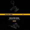 Night Vision Keychain Dummy Model Binocular Night Vision Device Model Keychain
