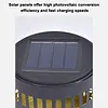 Solar Powered Metal Mandala Decorative Lamp Weatherproof Outdoor LED Deck Step Wall Lights Auto On/Off Hollow Out Retro Solar Lights for Garden Yard Patio Porch Decor