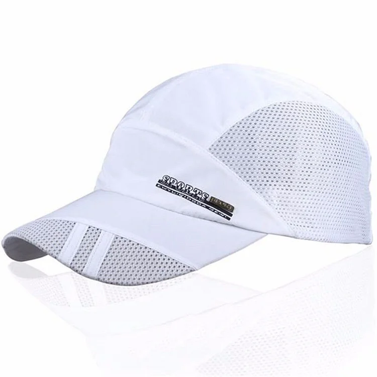 2023 Sport Baseball Mesh White Hat Men Visor Quick-dryingWear Newest