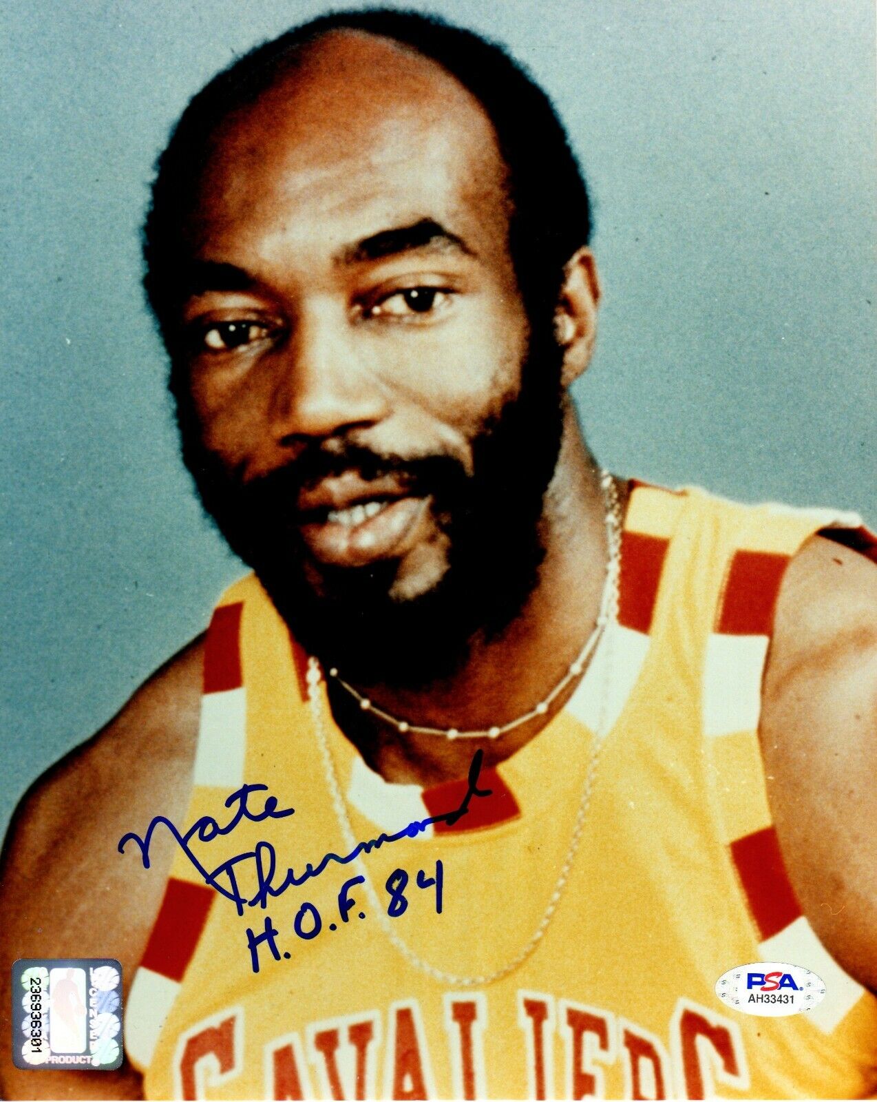 Nate Thurmond autographed signed inscribed 8x10 Photo Poster painting Golden State Warriors PSA