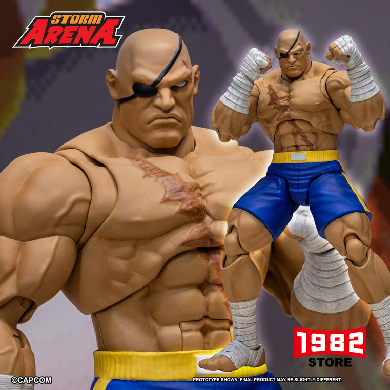 Pre-order Storm Toys 1/12 Street Fighter ZERO3 SAGAT SFSA03 Viktor Sagat Tiger Action Figure | Collectible Model | Gift Toy | Street Fighter Merchandise