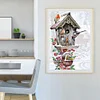 11CT Bird House - Counted Cross Stitch - 40*56cm/15.75*22.05in