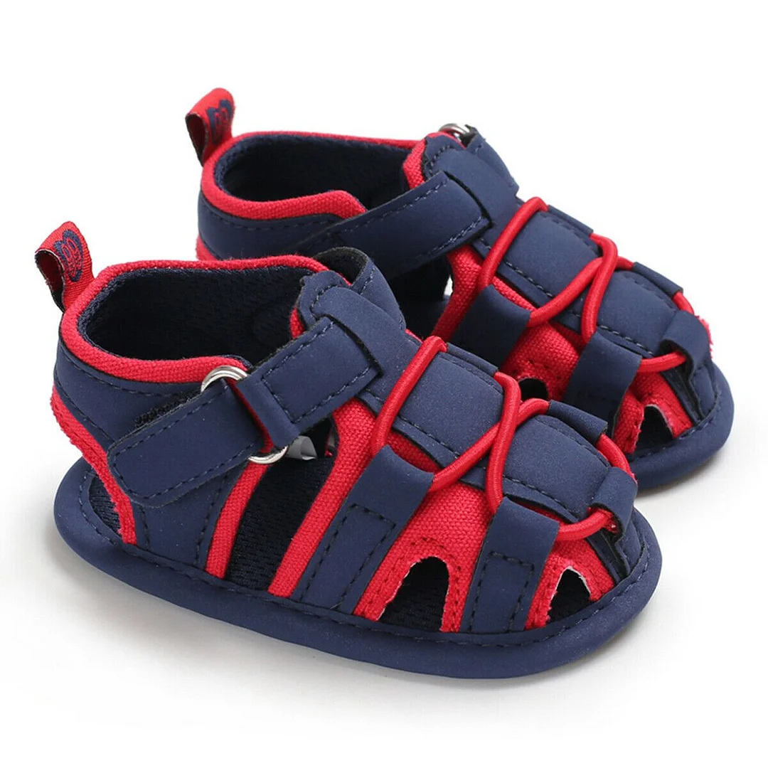 2019 Baby First Walkers 0-18M Newborn Baby Infant Kid Boy Girl Soft Sole Crib Toddler Summer Patchwork Bandage Shoes