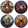 4pcs Diamond Painting -DIY Round Drill Halloween
