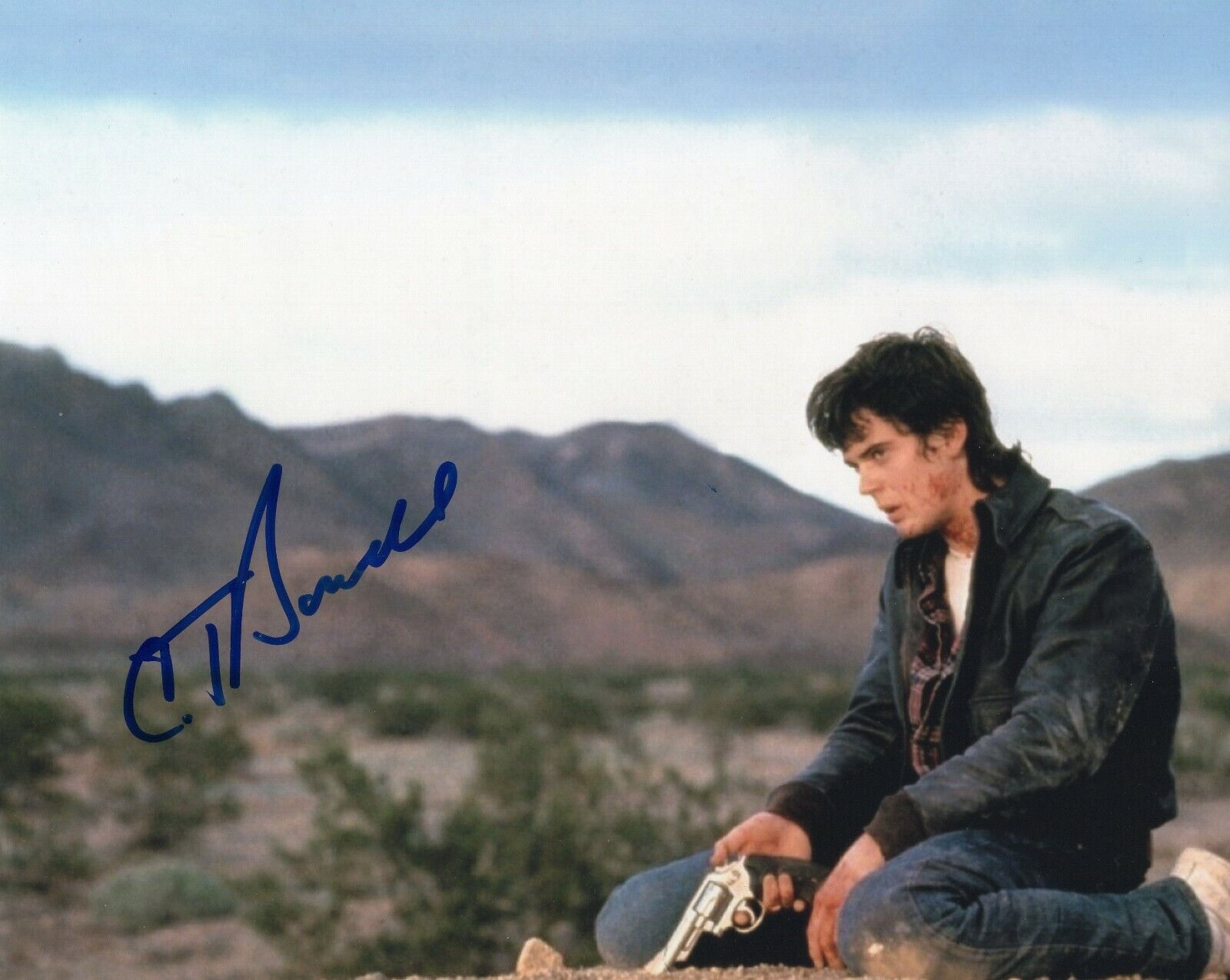 C. Thomas Howell Signed 8x10 Photo Poster painting w/COA Soul Man E.T. Spider Man