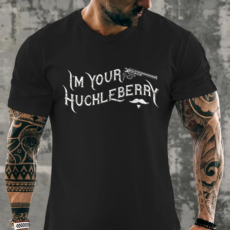 Livereid I'm Your Huckleberry Print T-shirt - Livereid