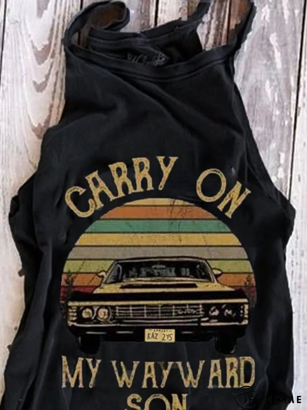 Cotton Blends Regular Fit Vintage Tank & Cami | IFYHOME