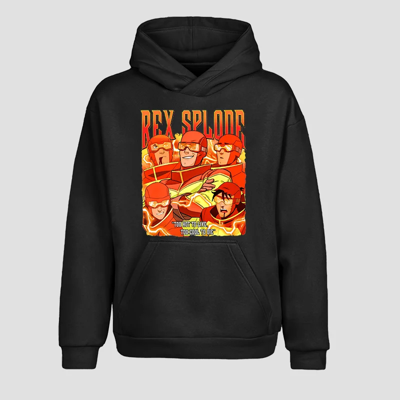 Rex Splode Invincible Printed Oversized Unisex Hoodie