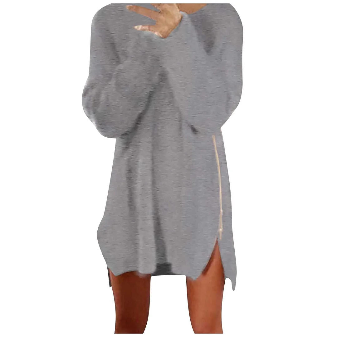 Plus Size Fashion Comfortable Blouse Zipper O-Neck Tops Tee Casual Autumn Winter Ladies Female Women Long Sleeve Blusas Pullover