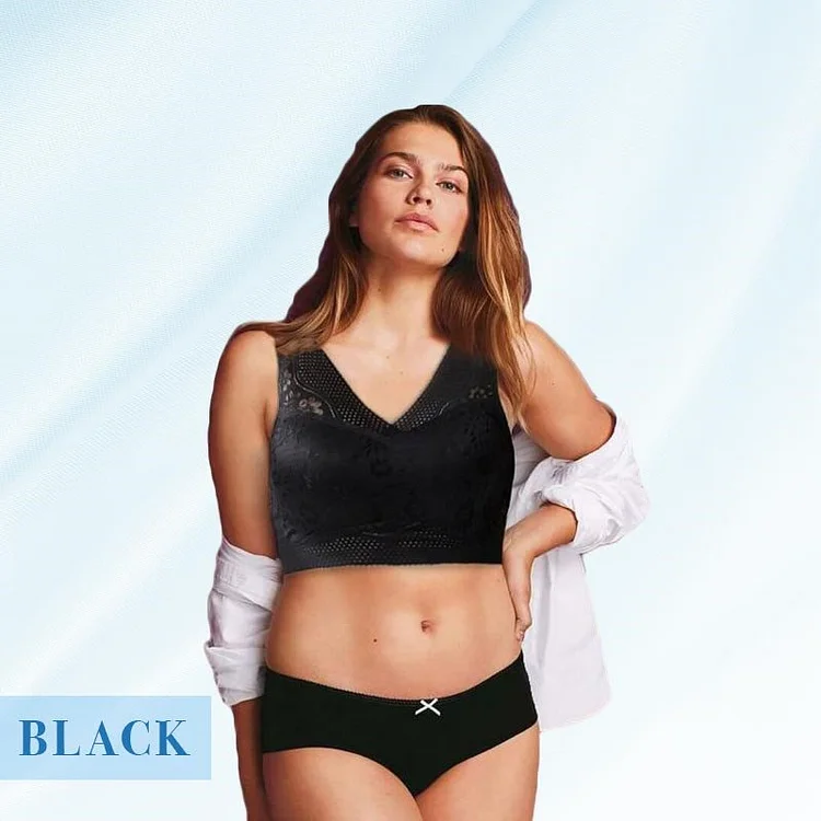 Thin lace rimless bra wrap chest breathable underwear Radinnoo.com