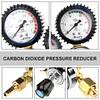 CO2 Gas Regulator Carbon Dioxide Welding Pressure Reducer Valve Gas Gauge