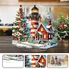 Acryl Weihnachtsleuchtturm - 5d DIY Handwerk Ornament